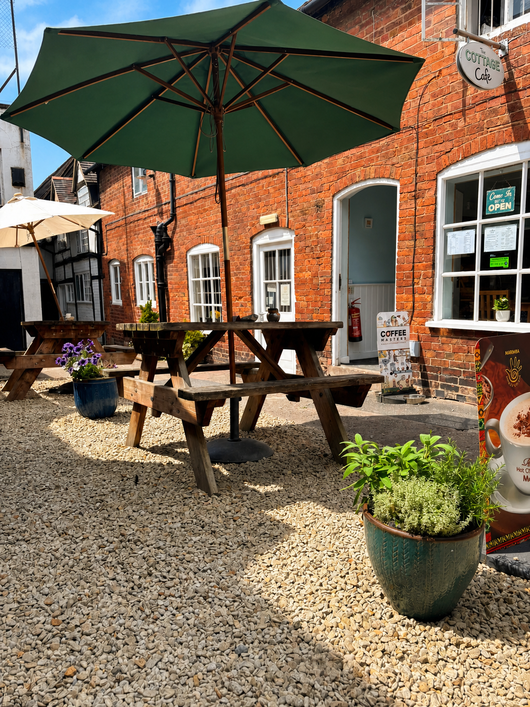 The Cottage Cafe from outside